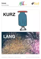 Vorschau - Bildkarten - Deutsch – Lange und kurze Vokale - Seite 3