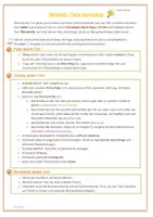 Vorschau - Arbeitsblätter - Merkblatt Checkliste Tierbeschreibung Tiere beschreiben - Deckblatt