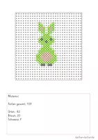 Vorschau - Mal- und Bastelvorlagen - Bügelperlen Osterdeko -Osterhasen, Eier- - Seite 3