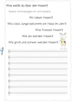Vorschau - Arbeitsblätter - Hase oder Kaninchen - Forscherheft und Puzzles - Seite 2