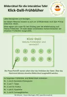 Vorschau - Spiele - Klick-Dalli Frühblüher (Bilderrätsel für die interaktive Tafel) - Seite 1