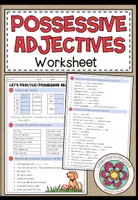 Vorschau - Arbeitsblätter - Possessive Adjectives / Possessivbegleiter üben | Arbeitsblatt Englisch 5.–6. Klasse - Deckblatt