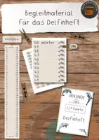 Vorschau - Arbeitsblätter - Wörterleiter - Begleitmaterial zum Delfinheft - Deckblatt