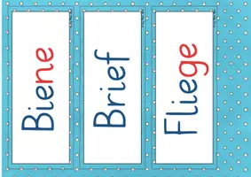Vorschau - Präsentationen/Tafelbilder - Buchstabeneinführung langes i / ie - Wortkarten (1. Klasse) - Seite 3