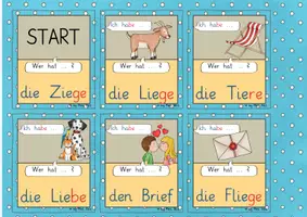 Vorschau - Spiele - Buchstabeneinführung langes i / ie - Lesespiel (1. Klasse) - Seite 3
