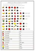 Vorschau - Arbeitsblätter - Repetition - numéros (1-30) et aliments (Dis Donc 5 Unité 4) - Seite 3