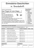 Vorschau - Unterrichtsreihen - LEHRERAUSGABE Einmaleins-Geschichten in Grundschrift Texttraining - Seite 2
