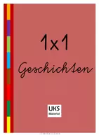 Vorschau - Unterrichtsreihen - LEHRERAUSGABE Einmaleins-Geschichten in Vereinfachter Ausgangsschrift als Schreibschrift-Texttraining VA - Deckblatt