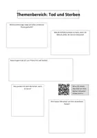 Vorschau - Arbeitsblätter - Tod und Sterben: Impulsblatt zum Einstieg (Religion 8/9) - Seite 2