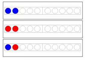 Vorschau - Bildkarten - Punktekarten Addition ZR10 -Klasse 1 - Seite 2
