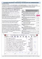 Vorschau - Unterrichtsreihen - LEHRERAUSGABE Einmaleins-Geschichten in Schulausgangsschrift als Schreibschrift-Texttraining SAS - Seite 1