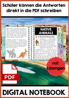 Vorschau - Unterrichtsreihen - AUSTRALIA - Digital Notebook | Interaktives PDF | Distanzunterricht & Homeschooling | Holiday Activity - Seite 2