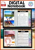 Vorschau - Unterrichtsreihen - AUSTRALIA - Digital Notebook | Interaktives PDF | Distanzunterricht & Homeschooling | Holiday Activity - Seite 3