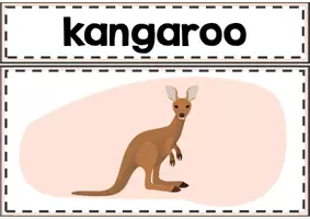 Vorschau - Bildkarten - AUSTRALIA Animals | Flashcards - Picture Word Cards - Seite 3