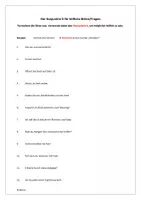 Vorschau - Arbeitsblätter - Konjunktiv II für Höflichkeit (mit Lösung) - Deckblatt