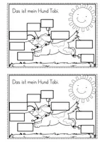 Vorschau - Arbeitsblätter - Differenzierte Lesehefte: Hund Tobi - Seite 2