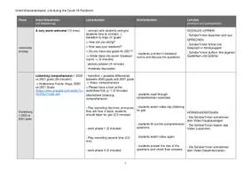 Vorschau - Stundenentwürfe - Ganze Stunde: Living Well in the Covid-19 Pandemic - Seite 1