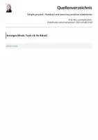 Vorschau - Arbeitsblätter - Simple present- Handout and exercises positive statements - Seite 3