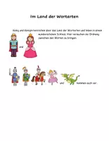 Vorschau - Arbeitsblätter - Im Märchenland - Deckblatt