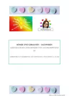 Vorschau - Arbeitsblätter - Römer+Germanen - Sachkompetenz+Lesekompetenz - Deckblatt