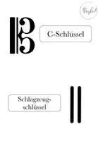 Vorschau - Präsentationen/Tafelbilder - Die Notenschlüssel für dein Tafelbild von FrauWeisheit - Seite 2