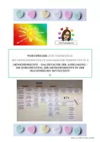 Vorschau - Merkblätter - Wortspeicher_Inhaltsfeld 3 - Menschenrechte - Deckblatt