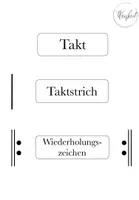 Vorschau - Präsentationen/Tafelbilder - Der Takt und die Taktarten für Dein Tafelbild von FrauWeisheit - Seite 1