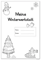 Vorschau - Arbeitsblätter - Winterwerkstatt Deutsch - Klasse 2 (19 Stationen) - Seite 1