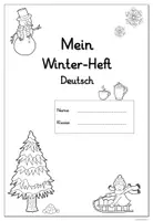Vorschau - Arbeitsblätter - Winterwerkstatt Deutsch - Klasse 2 (19 Stationen) - Seite 2