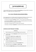 Vorschau - Arbeitsblätter - Präsentation eines griechischen Mythos (Lernersatzleistung inkl. Bewertungsbogen) - Seite 2