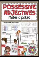 Vorschau - Stundenentwürfe - Possessive Adjectives / Possessive Determiners – Possessivbegleiter Englisch | Materialpaket 4.–5. Klasse - Deckblatt