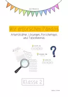 Vorschau - Stundenentwürfe - Wir erforschen Pandos - Deckblatt