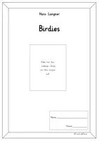 Vorschau - Arbeitsblätter - Birdman- Skizzenbuch - Deckblatt