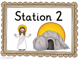 Vorschau - Anderer Materialtyp - Stationenschilder OSTERN - Seite 1