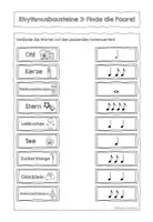 Vorschau - Arbeitsblätter - Rhythmusbausteine Weihnachten Arbeitsblätter - Seite 3
