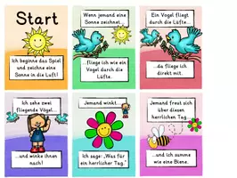 Vorschau - Spiele - Lesespiel Frühling ab Jg. 2 - Seite 1