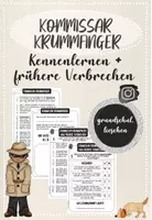 Vorschau - Arbeitsblätter - Kennenlernen von Kommissar Krummfinger - Deckblatt