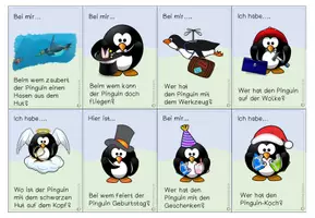 Vorschau - Spiele - Lesespiel Pinguine (Ich habe wer hat) - Seite 3