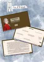 Vorschau - Interaktives Material - Interaktive Lesekarte mit Rätsel über Mozart - Deckblatt