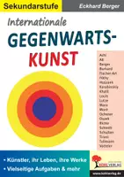Vorschau - Arbeitsblätter - Internationale Gegenwartskunst | Kunst Sekundarstufe I II Klasse 5–13 | 21 Künstler, Malerei, Skulptur, Installation, Documenta, Farbdruck, fachfremd, Freiarbeit - Deckblatt
