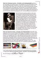 Vorschau - Unterrichtsreihen - Henri de Toulouse-Lautrec anmalen und weitergestalten | Kunst Sekundarstufe I II Klasse 5–13 | Moulin Rouge, Biografie, Kunstgeschichte, Lithografie, Farbdruck, Malaufgaben, Lösungen - Seite 3