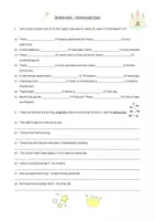 Vorschau - Arbeitsblätter - simple past - mixed exercises - Deckblatt