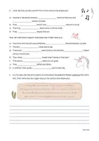 Vorschau - Arbeitsblätter - simple past - regular and irregular verbs - Seite 1