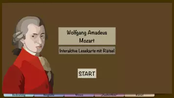 Vorschau - Interaktives Material - Interaktive Lesekarte mit Rätsel über Mozart - Seite 3