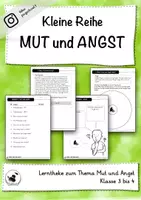 Vorschau - Unterrichtsreihen - Ethik - Mut und Angst - Lerntheke - Deckblatt