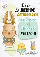 Vorschau - Mal- und Bastelvorlagen - Großes Bastelset an Ostern mit Vorlesegeschichte - Deckblatt