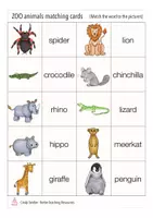 Vorschau - Stationenlernen - ZOO animals Englisch Spiel - Seite 2