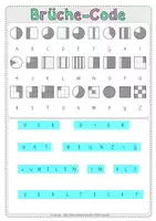 Vorschau - Arbeitsblätter - Bruchrechnen | Knacke den Brüche-Code | Division - Seite 3