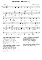 Vorschau - Arbeitsblätter - Knappen, Ritter, Edelfrauen - Singen und Musizieren im Mittelalter - Seite 3