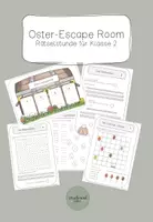 Vorschau - Stundenentwürfe - Oster Escape-Room - Klasse 1 & 2 - Seite 1